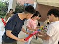 [心中有阳光 脚下有力量]财经与物流管理学院举办“爱班级，乐青春”心理趣味运动会