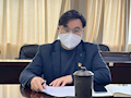 校领导出席指导财物学院2022年度党员领导干部民主生活会