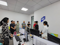 财经与物流管理学院领导走访慰问技能比赛备赛师生
