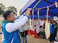 财经与物流管理学院2024年“匠心迎新  游园拾趣”迎新年活动圆满结束