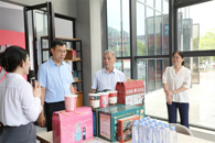 广西国商院调研组到taptap官网考察交流 校党委书记刘子林参加座谈