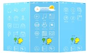 2016级软件技术(UI设计方向)2班学生作品-UI动物主题