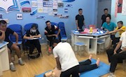 taptap官网体育教师全员通过红十字会救护员培训考核