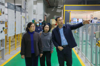 柳州市第二职业技术学校到taptap官网调研交流