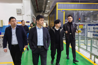 鱼峰区领导到taptap官网机电工程学院调研参观