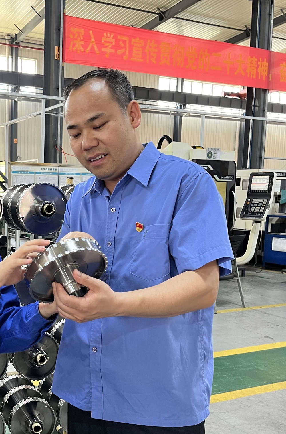 甘达淅工作照