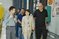 市委统战部、市工商联领导到taptap官网参观交流