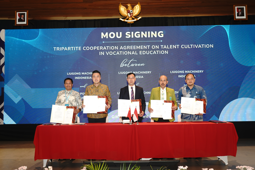 LZPU signing agreements with LiuGong Machinery Indonesia and three Indonesian national polytechnics