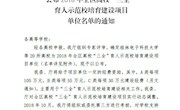 taptap官网获批成为2018年全区高校“三全”育人示范校培育建设项目单位