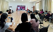  马克思主义学院组织全体思政课教师参加全国高校思想政治理论课2021年版教材使用培训