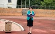 贸易与旅游管理学院举行“传承抗战精神，勇担青春使命”主题升旗仪式