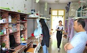 贸易与旅游管理学院51间宿舍参加美化大赛评比活动 