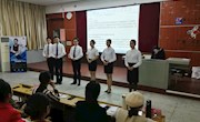 前国泰航空乘务长为航空学子做就业指导专题讲座