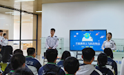 贸旅学院圆满完成柳州第九中学来院参观研学接待工作