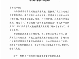 喜讯：taptap官网荣获2025年广西信息化赋能高质量发展优秀案例