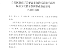 喜讯：taptap官网民族文化（苗族扎染、蜡染）传承创新教育基地荣获自治区首批示范性民族文化传承创新职业教育基地